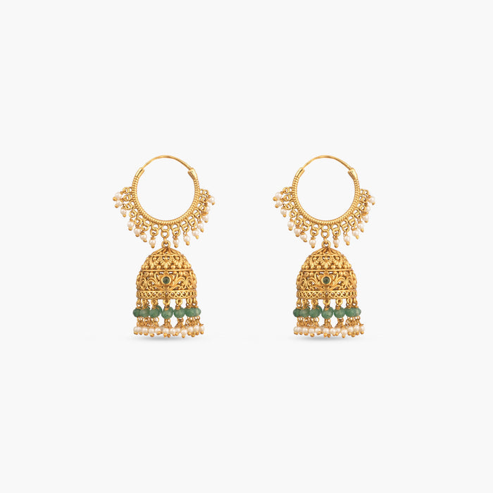 Yalini Antique Jhumka Earrings