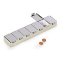 Zara chrome Pill Box