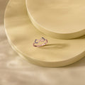 Zyora Infinity Eternity Gold Ring
